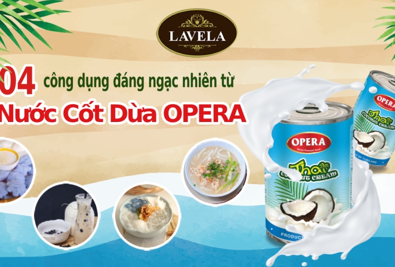 04 CÔNG DỤNG ĐÁNG NGẠC NHIÊN TỪ NƯỚC CỐT DỪA OPERA